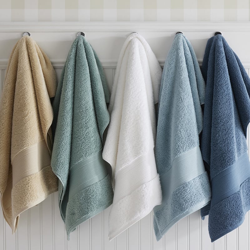 Egyptian cotton towels & Bathrobe with cashmere slippers.